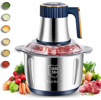 Z NEREZOVÉ OCELI SEKÁČEK POTRAVIN 5 RYCHLOSTÍ 5 L