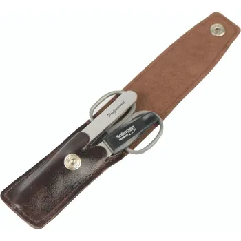 Solingen Kapesní manikúra 105-99 Solingen, hnědá kůže