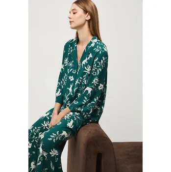 Dámské noční prádlo Pyžamo Medicine dámské, tyrkysová barva RW25-PJD801 69A, vel. M