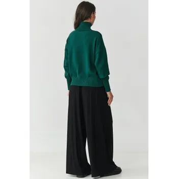 Dámský svetr Makadamia S165 Zelená One size