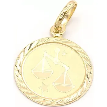 Přívěsek Zlatý přívěsek znamení váhy