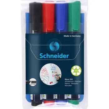 Popisovač na bílé tabule Schneider Maxx 293, 4 ks