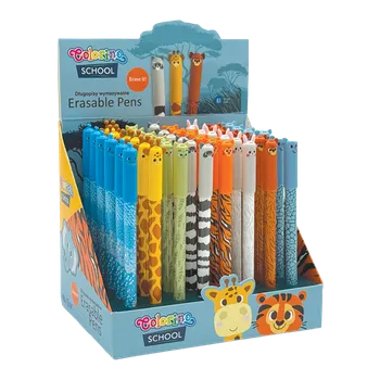 Gelové gumovací pero Colorino Zvířátka II 0.5mm