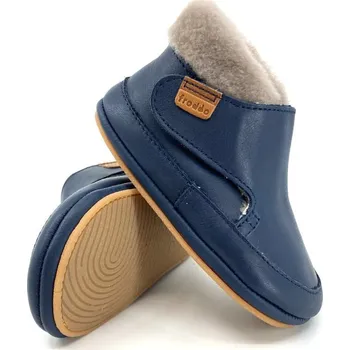 Dětská móda Froddo G1160003-6 Barefoot Furry Walkers Dark Blue 22, Vnitřní délka boty: 13,7 cm