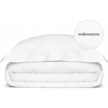 Povlečení Povlečení saténové, exclusive pure white 220 x 200 + 70 x 80 cm (2 ks)