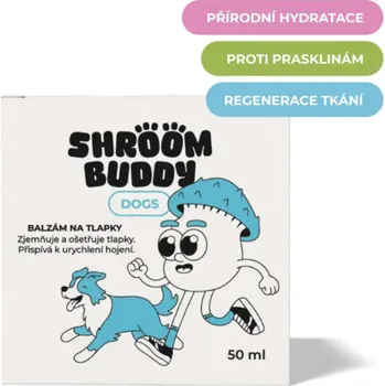 Kosmetika pro psa Shroom Buddy Dogs - balzám na tlapky 50 ml