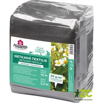 Mulčovací textilie Neotex ČERNÝ Rosteto 50g 10x3,2 m