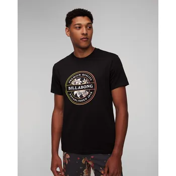 Pánské tričko Černé Pánské Tričko Billabong Rotor Fill Ss Ebyzt00168-blk