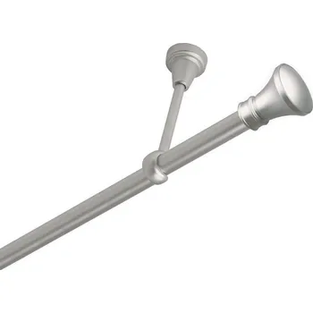 Garnýž Garnýž kovová jednořadá 19mm Koloseo satina 400 cm (do stropu / na tunýlek - bez kroužků)