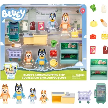 Figurka Moose Toys Bluey Rodinny Výlet do Obchodu