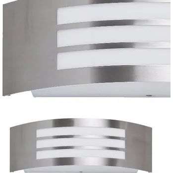 Venkovní osvětlení Venkovní nástěnné svítidlo Rabalux šedé E27 14 W