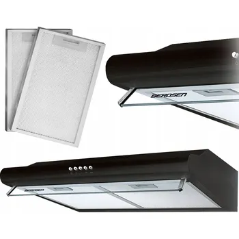 Digestoř Kuchyňská digestoř pod skříňku s uhlíkovým filtrem 60 cm Berdsen BE-10A