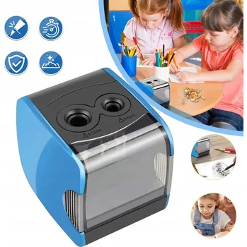 Ořezávátko ELEKTRICKÉ OŘEZÁVÁTKO NA TUŽKY DVOJITÉ MODRÉ