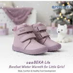 Protetika - zimní barefoot boty s membránou PRO-TEX BEKA lila - zateplené Veľkosť: 36