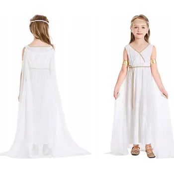 Karnevalový kostým Kostým BÍLÉ ŠATY BOHYNĚ M Korbi vel. 125-135