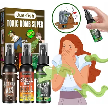 Vrták Smradlavý sprej - Prank bomba s dlouhotrvajícím účinkem 30ml