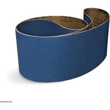 Brusný papír BP2000075060Z Brusný pás 2000 x 75 mm P 60 zirkon