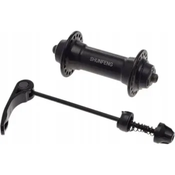 Náboj kola Hliníkový náboj předního kola 36 děr 100mm QR Černý