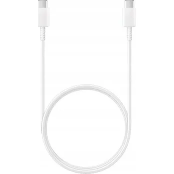 Datový kabel Kabel Samsung USB-C - USB-C 1 m bílý