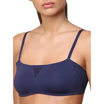 Podprsenka Podprsenka top měkká, hladká, tmavě modrá Triumph Flex Smart N EX 03 - L