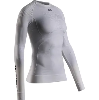 Dámské funkční triko X-Bionic ENERGY ACCUMULATOR 4.0 SHIRT ROUND NECK LG SL WMN - x white/x black vel. XS