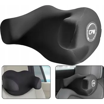 Polštář POLŠTÁŘ POLŠTÁŘ ŠIROKÝ MĚKKÝ POHODLNÝ DO AUTA PAMĚŤOVÁ PĚNA