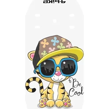 Blatník na kolo Přední blatník 4Bike J-18 Cute Tiger, vícebarevný