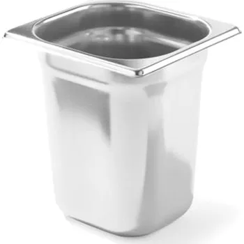 Hendi Kontejner GN 1/6 z nerezové oceli Profi Line, výška 150 mm - 801710