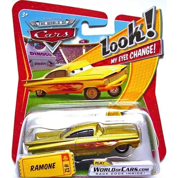autíčko Ramone Yellow - Look My Eyes Change (Žlutý Ramone - mrkací) - Cars (Auta)