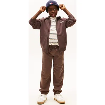 Dětské tepláky Tommy Hilfiger KS0KS00662.128.176.PPY2 hnědá 88X, vel. 128