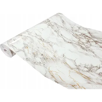 Tapeta Samolepicí Fólie Dekorativní dýha na nábytek Mramor CORTES HNĚDÁ 67x50cm