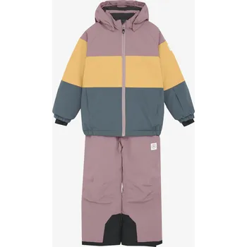 Dětský zimní set Color Kids Colorblock - Woodrose 742273 104