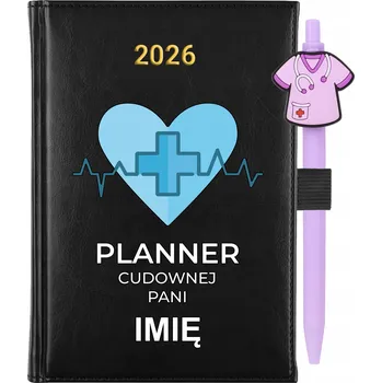 Kalendář Knižní kalendář 2026 A5 FunnyCase černý