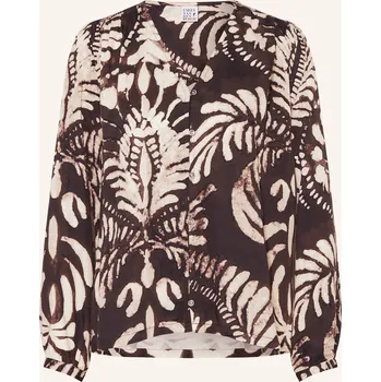 Dámská halenka Emily Van Den Bergh Dámská Halenka, tmavě hnědá / béžová, 40