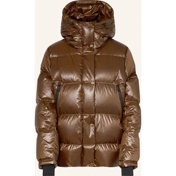 Dámská bunda 8848 Altitude Dámská Péřová Lyžařská Bunda Sarah, hnědá, 34