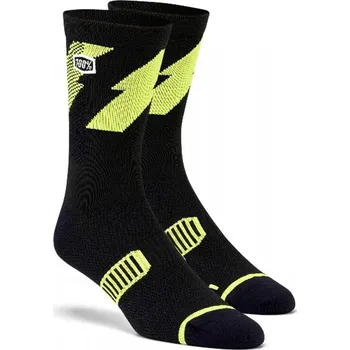 Pánské ponožky ponožky 100% BOLT Performance Socks Lime - M
