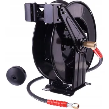 Zavlažování Automatický naviják na hadici k myčce 20m 3/8" pro mycí linky + připojovací hadice 2m