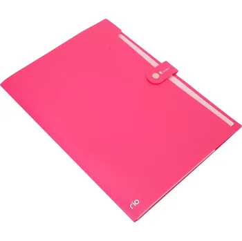 Pořadač s přihrádkami A4 Deli