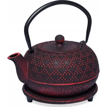 Konvice na čaj Konvička na čaj Čajová zahrada kovová 0,7 l