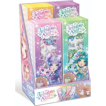 Odstranitelné tetování Kreativní sada Nebulous Stars Tetování 50 ks 961215