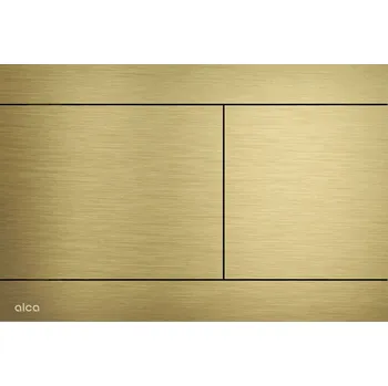 ALCADRAIN Individual FUN Ovládací tlačítko, PVD zlatá kartáčovaná mat (FUN-G-B)