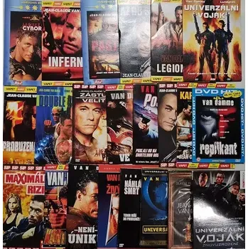 Velká kolekce Jean-Claude Van Damme - 21 DVD