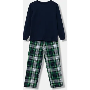 Dětské bavlněné pyžamo Polo Ralph Lauren 9P0282 námořnická modř 59X, vel. 147-163