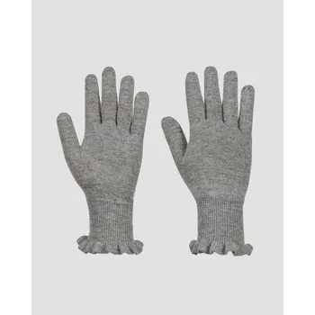 Rukavice Dámské šedé Rukavice S Obsahem Kašmíru A Přírodní Vlny Allude 92001-83