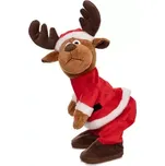 Pohyblivý plyšový sob 32 cm