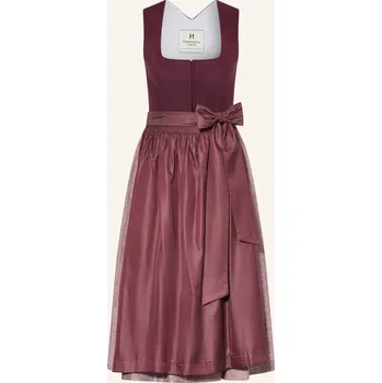 Dámská halenka Heimatglück Tracht Dámský Dirndl Anna, tmavě červená / světle...