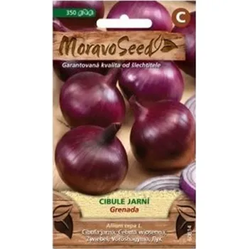 Semeno Semínka MoravoSeed Cibule jarní GRENADA, červená 60814