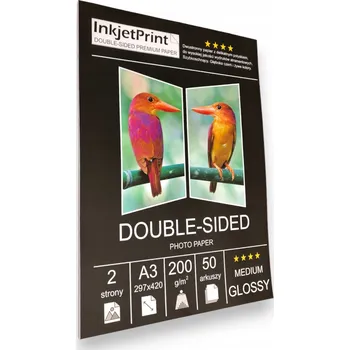 Fotopapír Oboustranný fotografický papír pro inkoustové tiskárny A3 200g/m2
