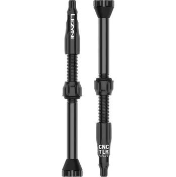 Duše na kolo Lezyne bezdušové ventilky CNC TLR 60 mm (černá)