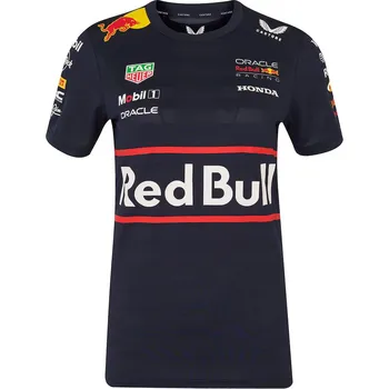 Red Bull Racing F1 2025 dámské týmové tričko modré Velikost: M